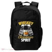 Whiskey Is My Christmas Spirit Backpack thumb 0