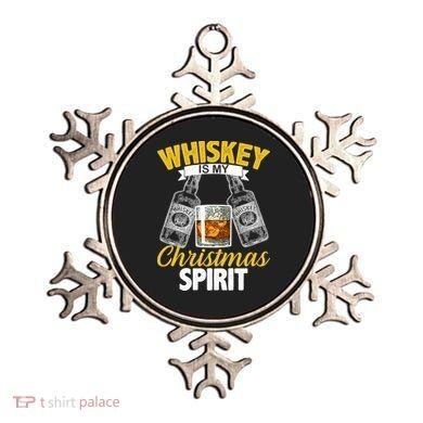 Whiskey Is My Christmas Spirit Ornament