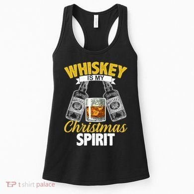 Whiskey Is My Christmas Spirit Women's Tank Top