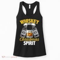 Whiskey Is My Christmas Spirit Women's Tank Top thumb 0