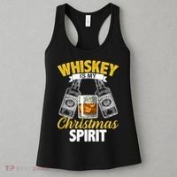 Whiskey Is My Christmas Spirit Women's Tank Top thumb 3