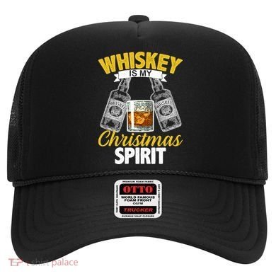 Whiskey Is My Christmas Spirit Hat