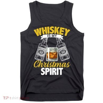 Whiskey Is My Christmas Spirit Tank Top