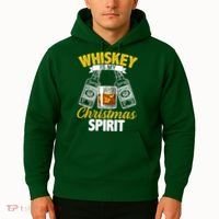 Whiskey Is My Christmas Spirit Hoodie thumb 2