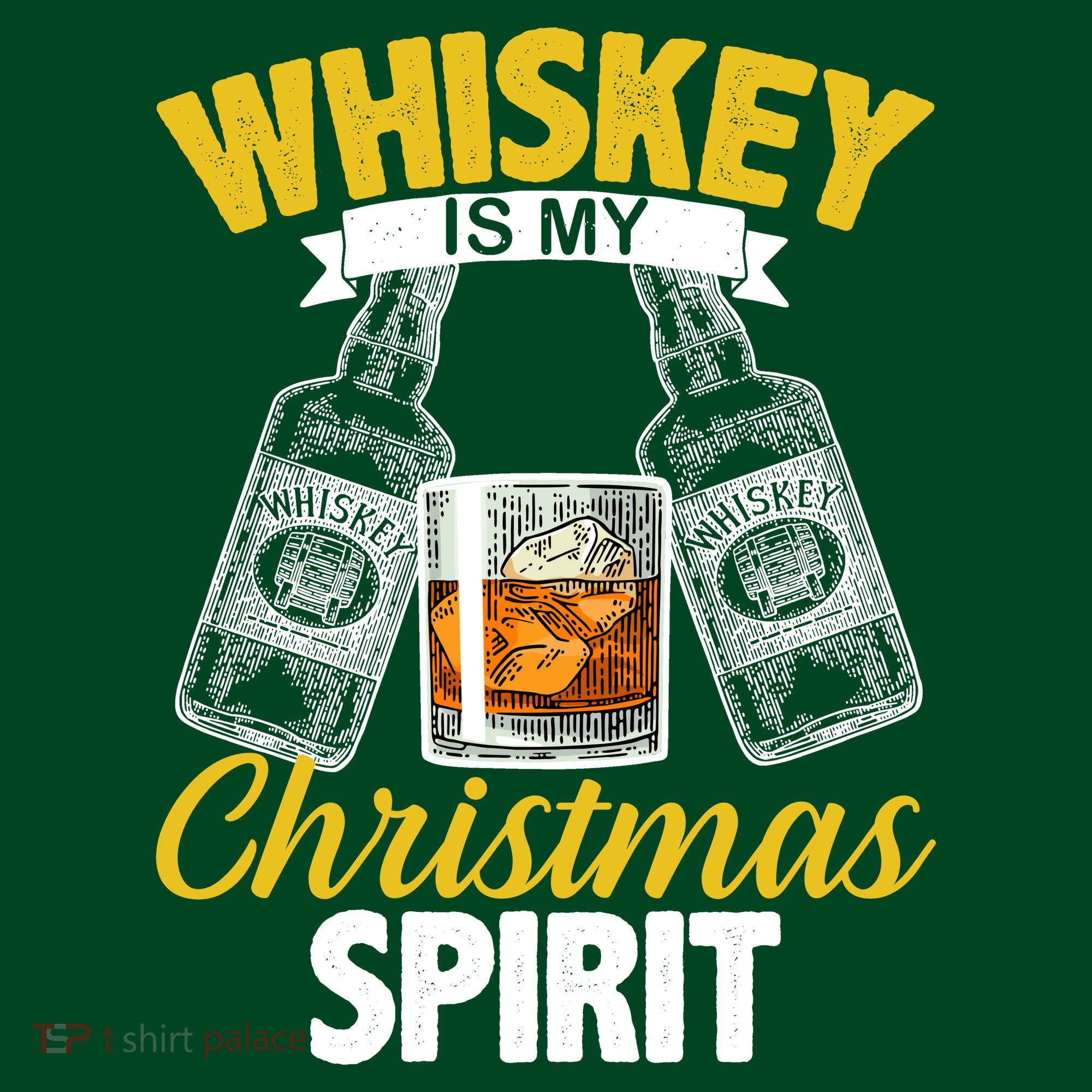 Whiskey Is My Christmas Spirit Sweatshirt