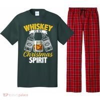 Whiskey Is My Christmas Spirit Pajama Set thumb 0