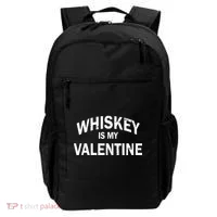 Whiskey Is My Valentine Backpack thumb 0