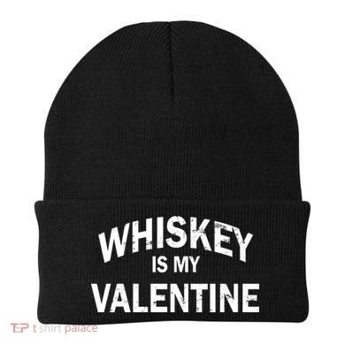 Whiskey Is My Valentine Beanie