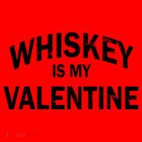 Whiskey Is My Valentine Santa Hat thumb 1