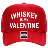 Whiskey Is My Valentine Hat thumb 0