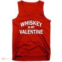 Whiskey Is My Valentine Tank Top thumb 0