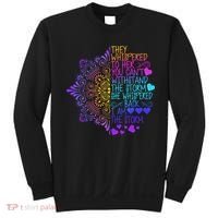 Whispered Back I Am The Storm Floral Sweatshirt thumb 0