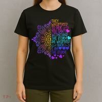 Whispered Back I Am The Storm Floral T-Shirt thumb 4