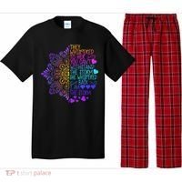 Whispered Back I Am The Storm Floral Pajama Set thumb 0