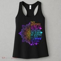 Whispered Back I Am The Storm Floral Women's Tank Top thumb 3