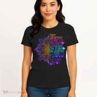 Whispered Back I Am The Storm Floral Women's T-Shirt thumb 4