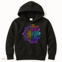 Whispered Back I Am The Storm Floral Kids Hoodie thumb 0