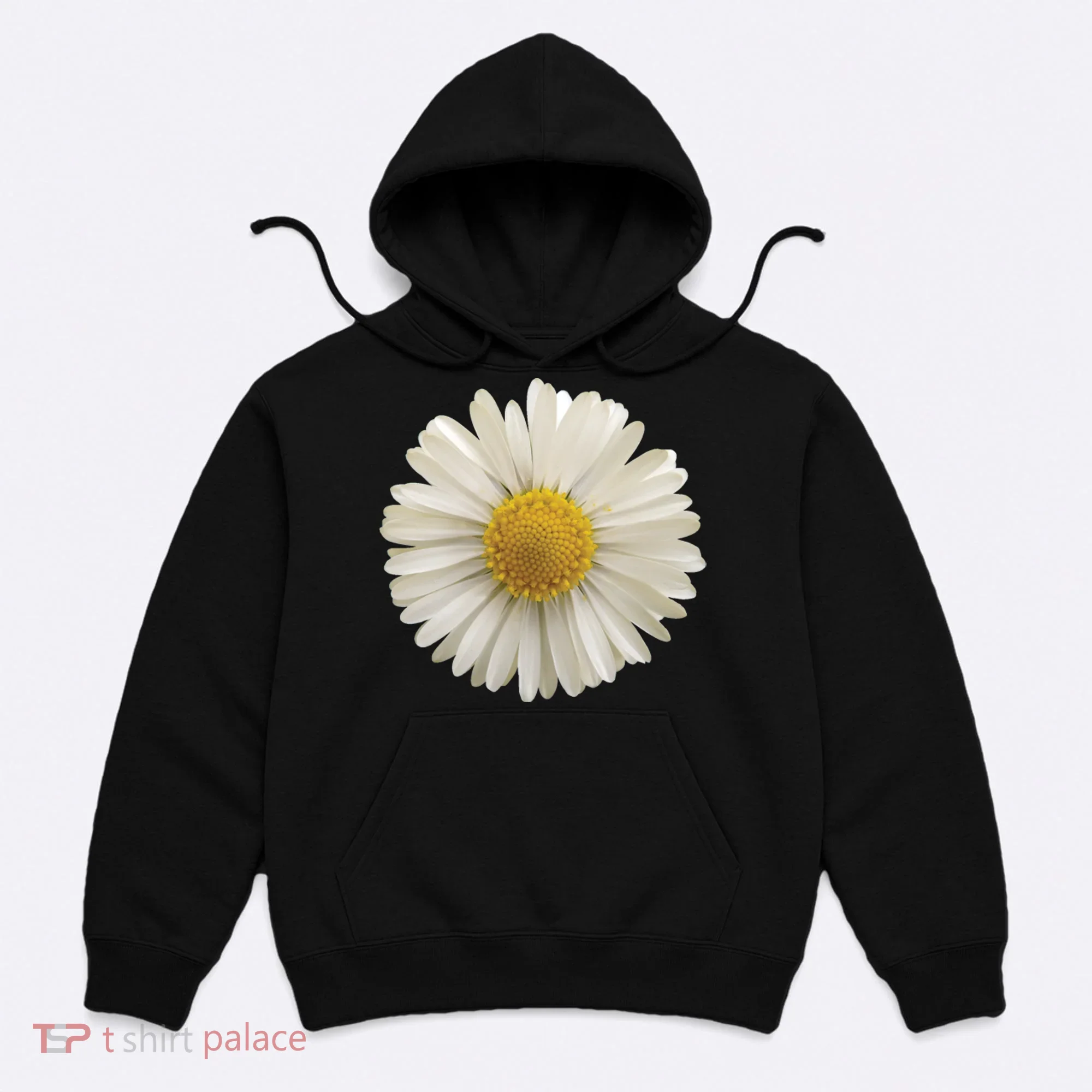 White Daisy Hoodie