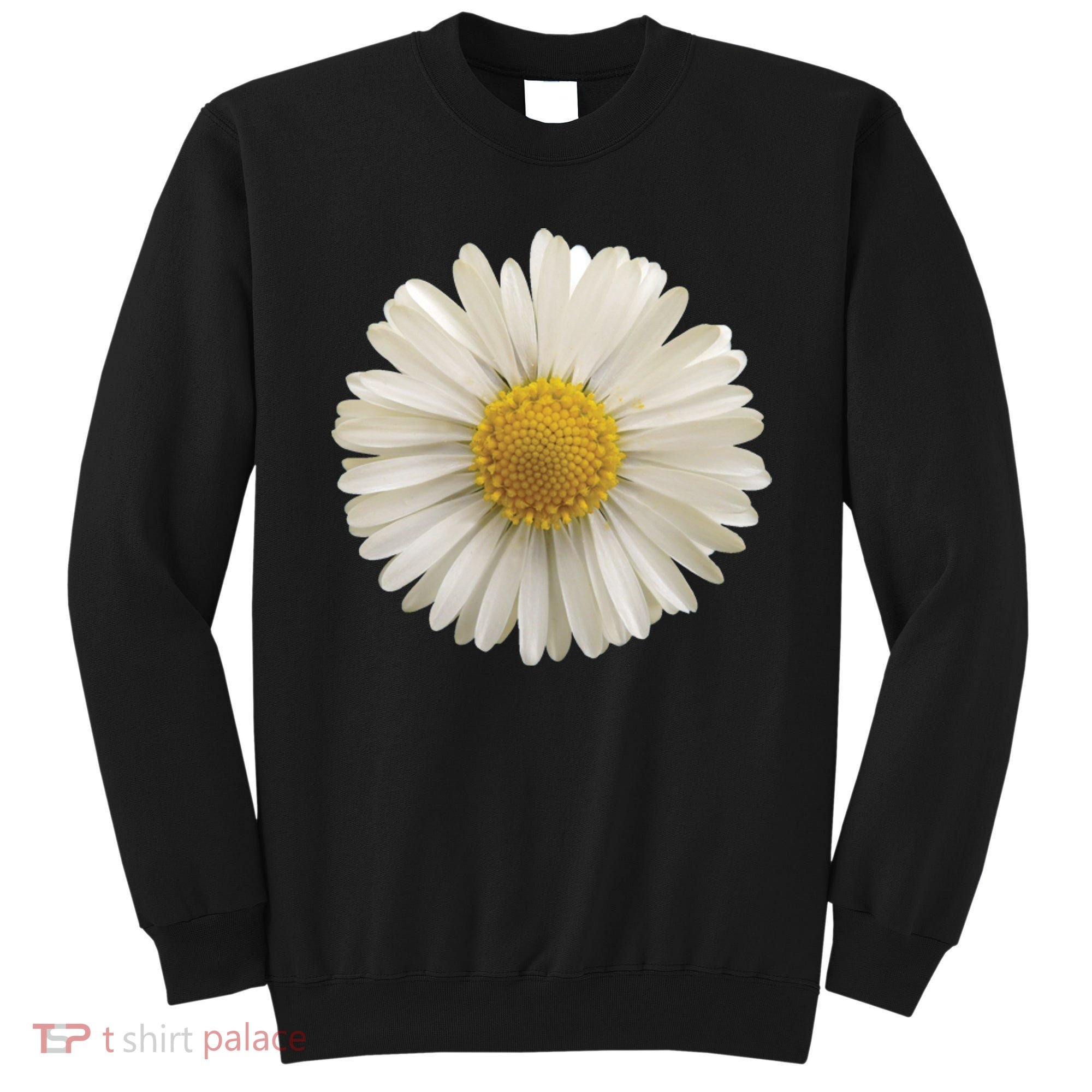 White Daisy Sweatshirt