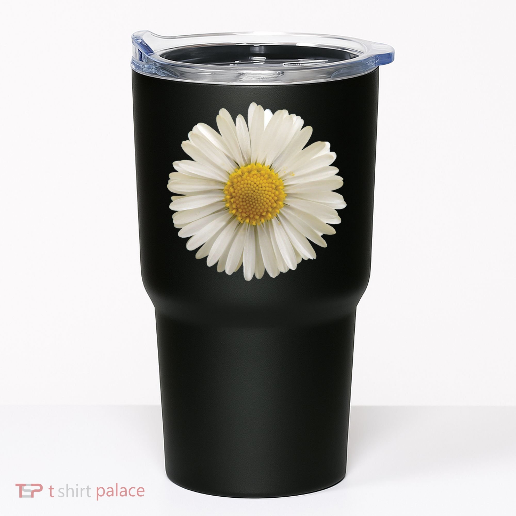 White Daisy Tumbler