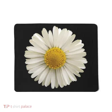 White Daisy Mousepad