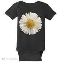 White Daisy Baby Bodysuit thumb 0