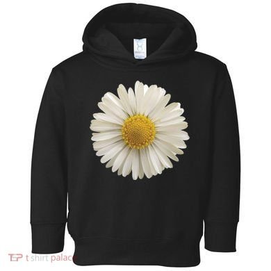 White Daisy Toddler Hoodie