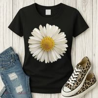 White Daisy Women's T-Shirt thumb 3