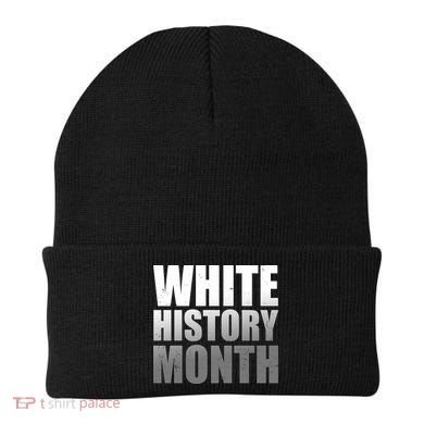 White History Month Beanie