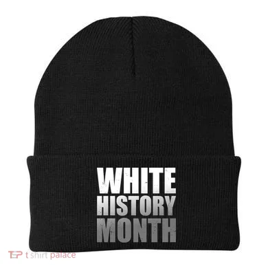 White History Month Beanie