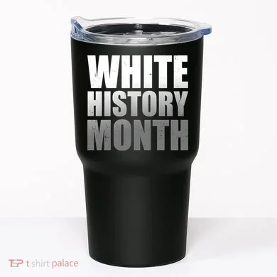 White History Month Tumbler