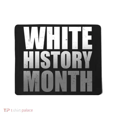 White History Month Mousepad