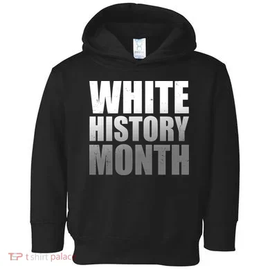White History Month Toddler Hoodie