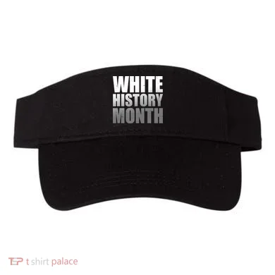 White History Month Visor