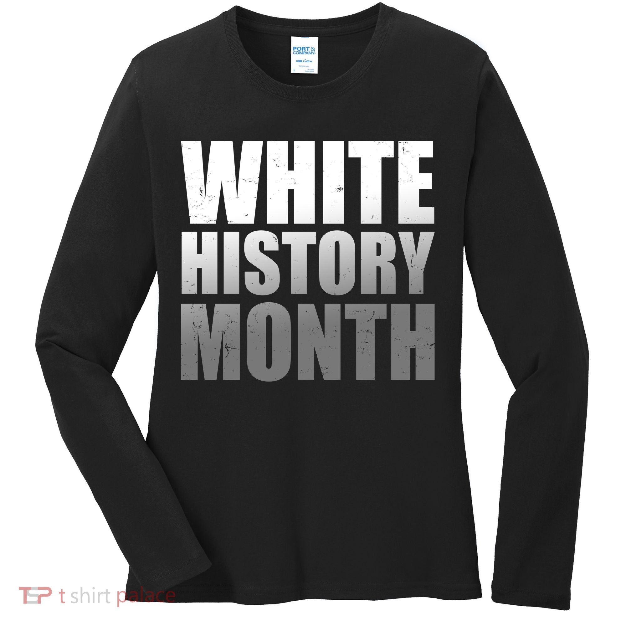 White History Month Women's Long Sleeve Shirt