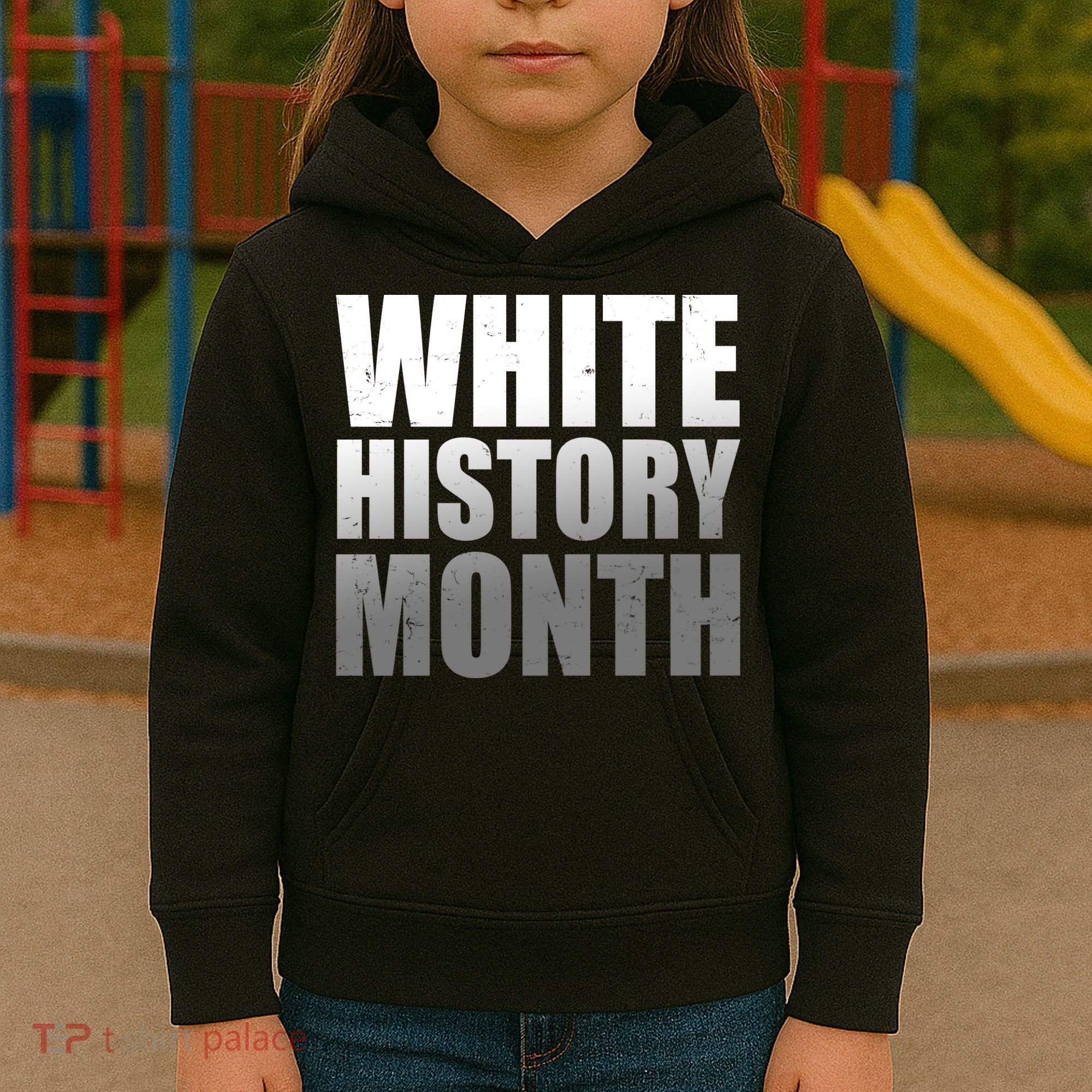 White History Month Kids Hoodie