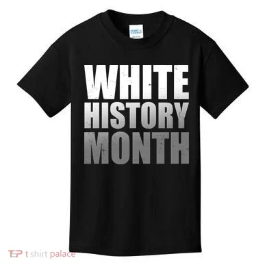 White History Month Kids T-Shirt