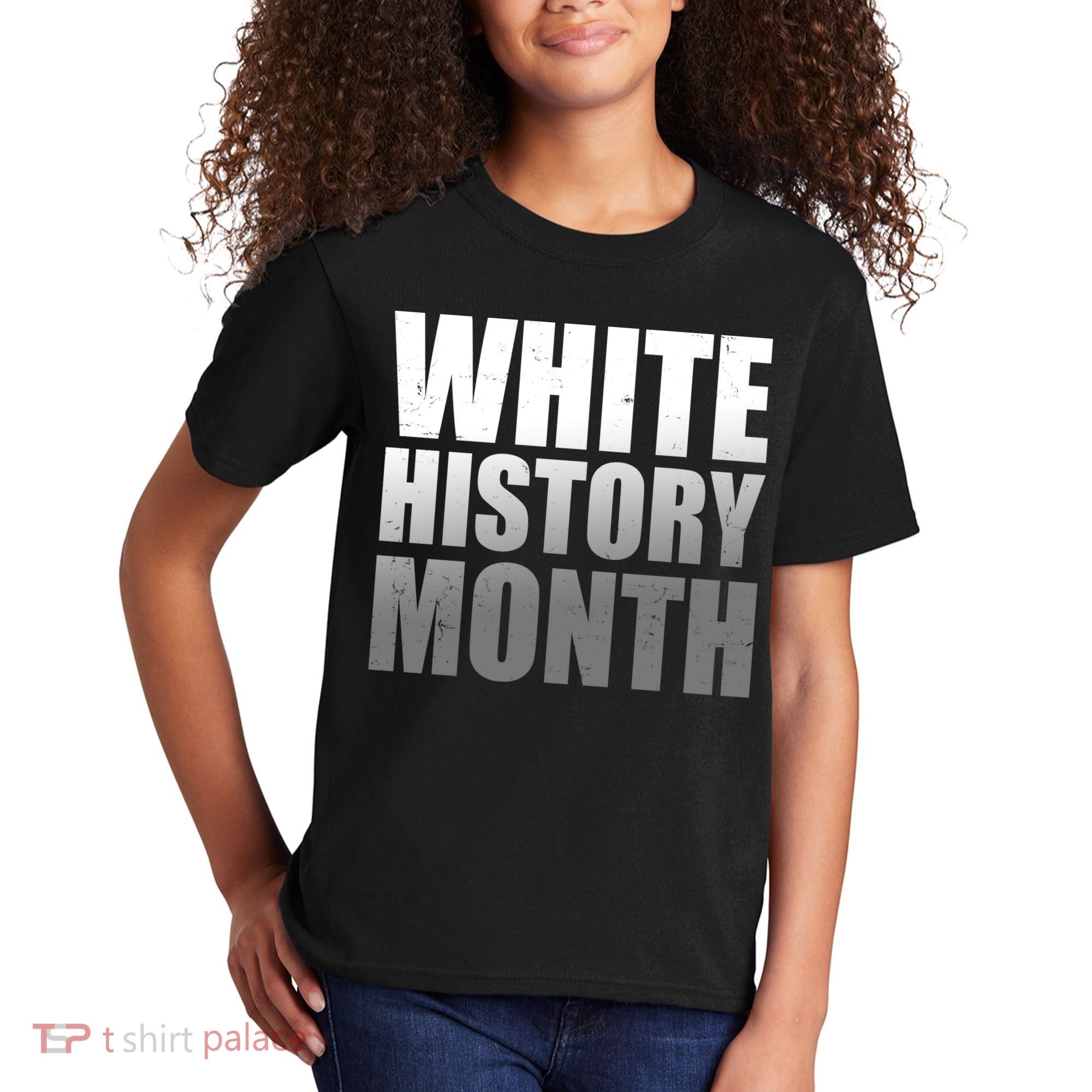 White History Month Kids T-Shirt