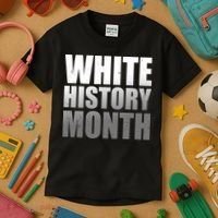 White History Month Kids T-Shirt thumb 3