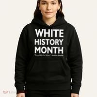 White History Month Doesn't July Feel White Hoodie thumb 5