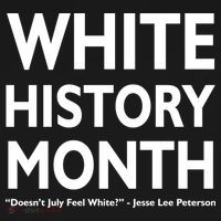 White History Month Doesn't July Feel White Pajama Set thumb 2