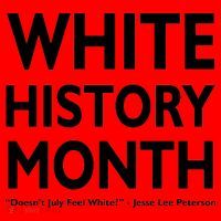 White History Month Doesn't July Feel White Santa Hat thumb 1