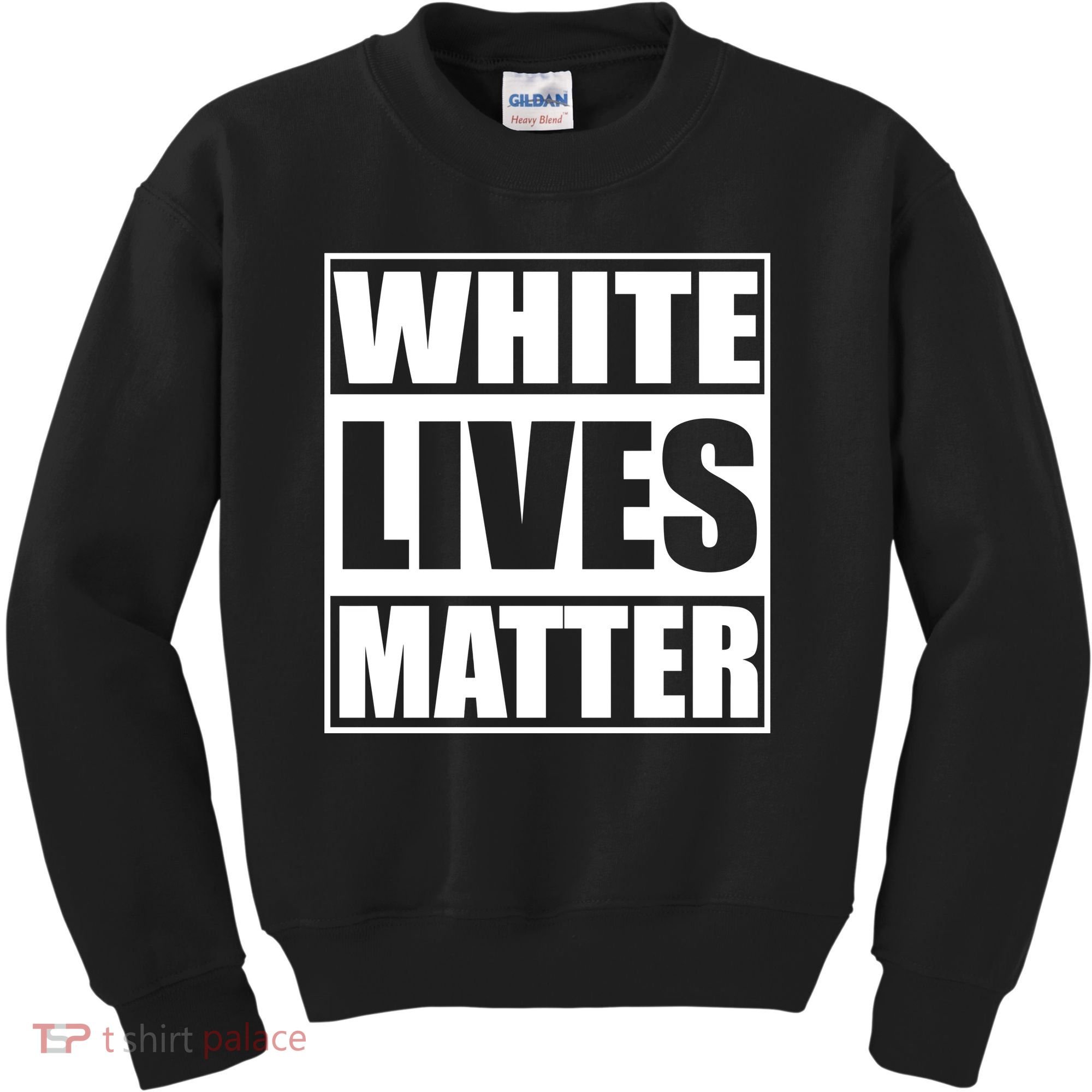 White Lives Matter Kids Sweatshirt