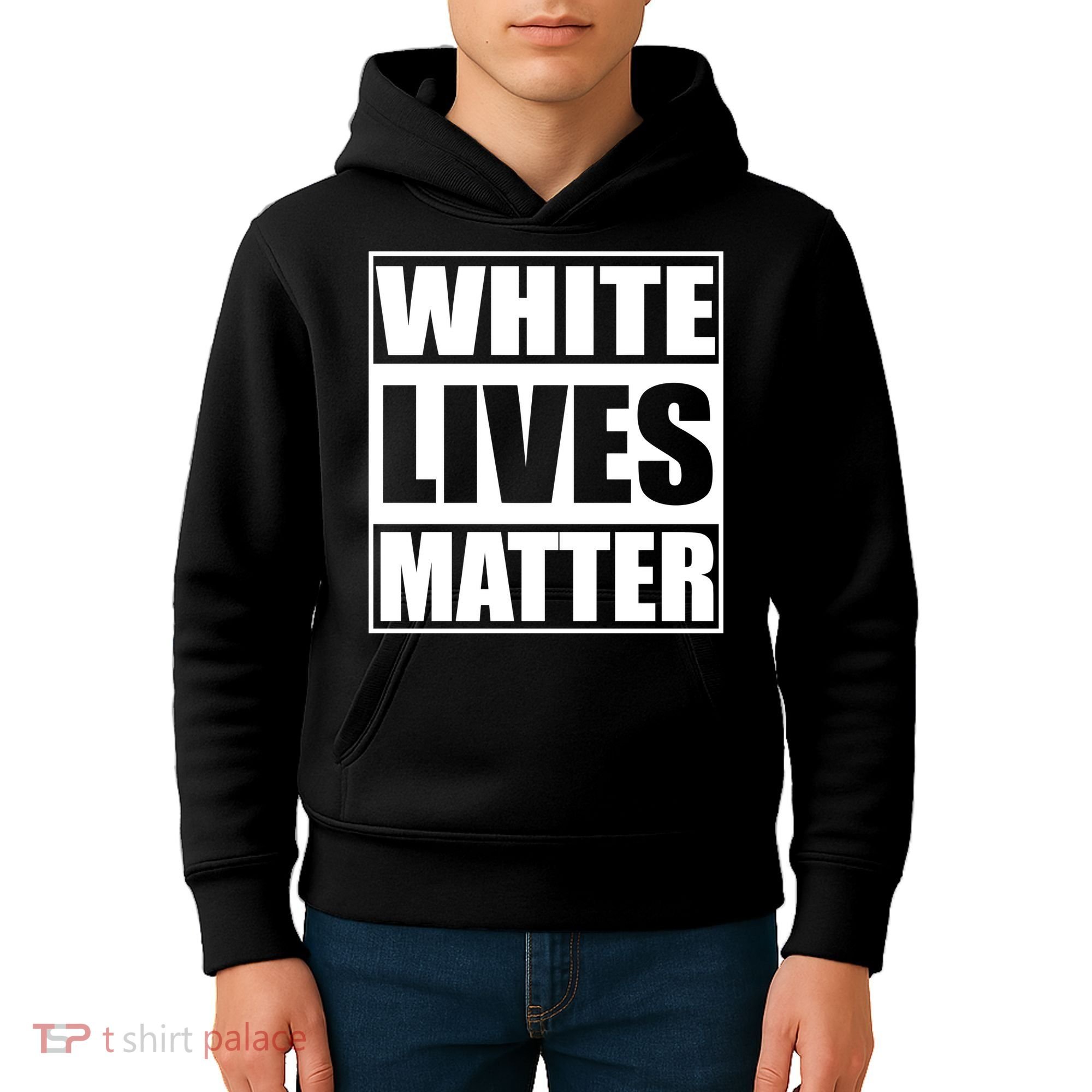 White Lives Matter Kids Hoodie