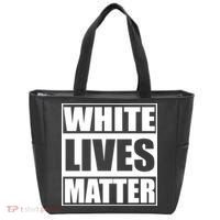 White Lives Matter Tote Bag thumb 0