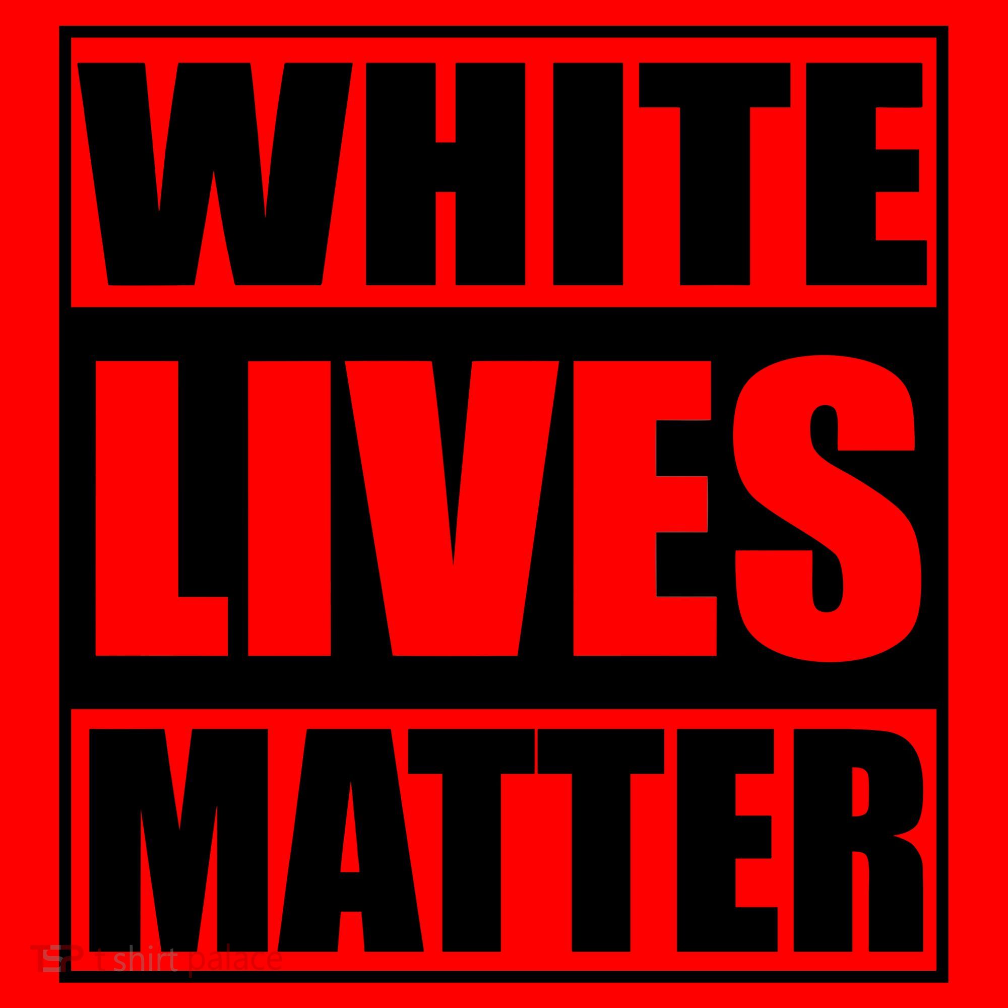White Lives Matter Santa Hat