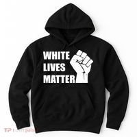 White Lives Matter Fist Hoodie thumb 0
