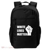 White Lives Matter Fist Backpack thumb 0