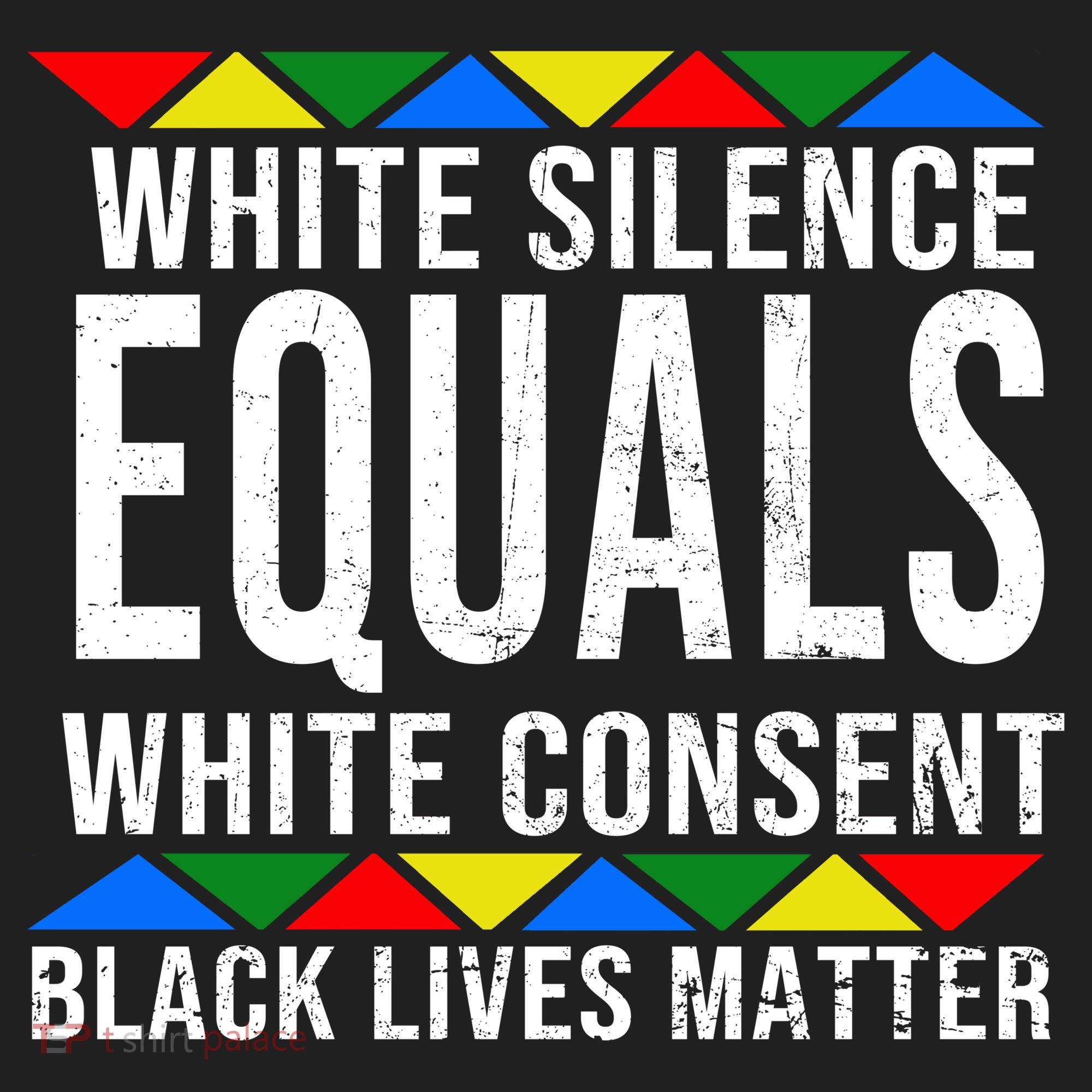 White Silence Black Lives Matter Beanie