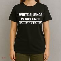 White Silence Is Violence T-Shirt thumb 4